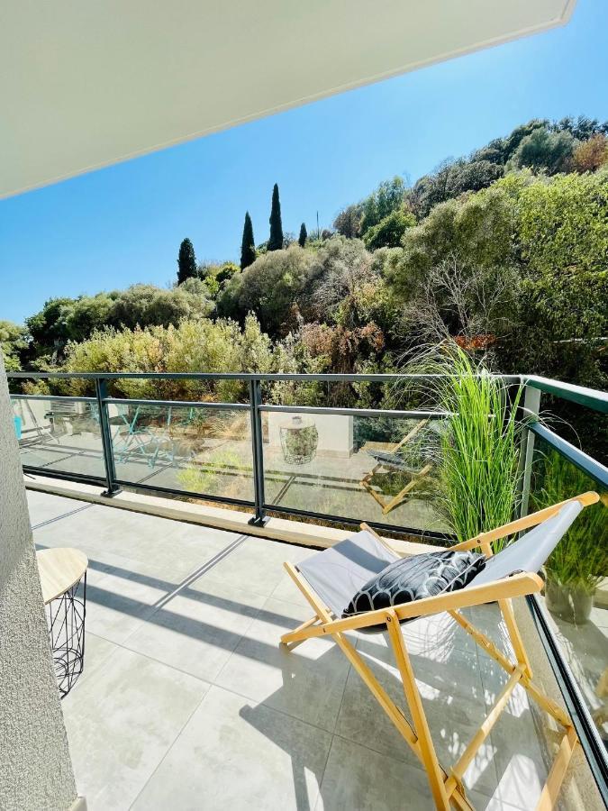 Ajaccio T2 Grand Standing Neuf - Centre Ville Et Plages - 4 Personnes - Parking Prive Ngoại thất bức ảnh