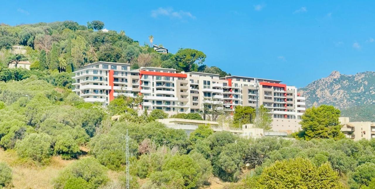 Ajaccio T2 Grand Standing Neuf - Centre Ville Et Plages - 4 Personnes - Parking Prive Ngoại thất bức ảnh